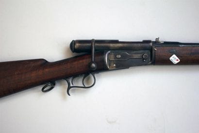 Rare carabine de cavalerie à répétition et...