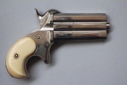 Pistolet type Derringer européen double en...