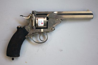 Gros revolver à brisure nickelé Pryse D.A....