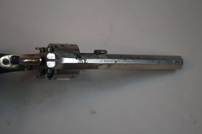 Gros revolver à brisure nickelé Pryse D.A....