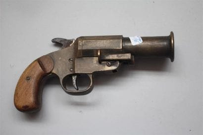 Lance fusées de la marine impériale allemande...