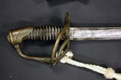 Sabre 1822 de facture civile pour officier,...