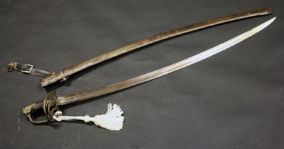 Sabre 1822 de facture civile pour officier,...