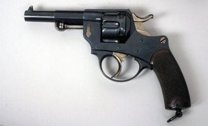 Revolver réglementaire modèle 1874 rebronzé...