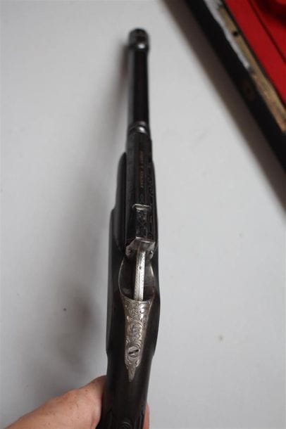 Très beau pistolet de tir système Flobert...