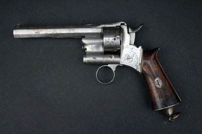 Rare revolver système Lepage-Moutier modèle...