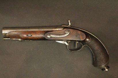 Fort pistolet de voyage espagnol, corps de...