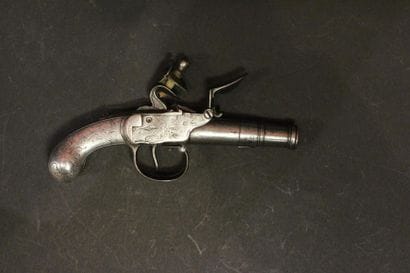 Pistolet de poche à coffre tout fer, fabrication...