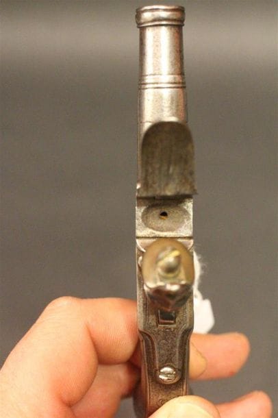 Pistolet de poche à coffre tout fer, fabrication...