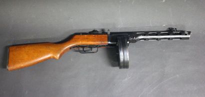 Coupe didactique d'un P.M. P.P.S.H. 41 calibre...