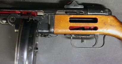 Coupe didactique d'un P.M. P.P.S.H. 41 calibre...