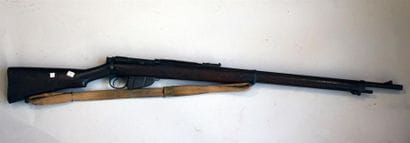 Fusil réglementaire Anglais Lee-Metford calibre...