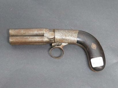 Poivrière système Mariette à 4 canons (damas)...
