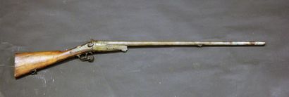 Fusil monocoup calibre 12 à broche, ouverture...