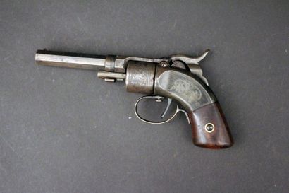 Rare Revolver à coffre « Massachusetts arms...