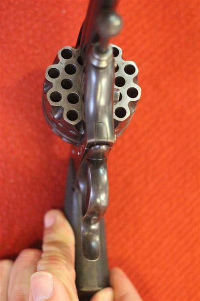 Extraordinaire et rare revolver Belge HDH...