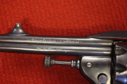 Extraordinaire et rare revolver Belge HDH...