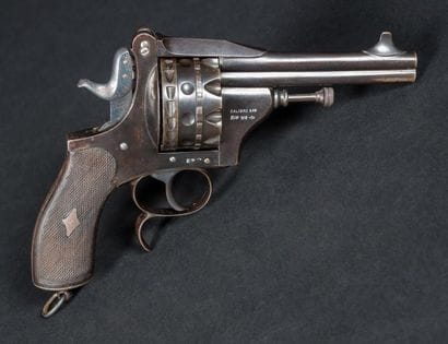 Extraordinaire et rare revolver Belge HDH...