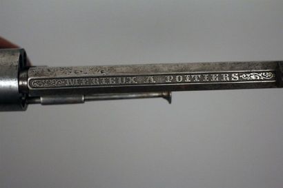 Grand revolver Lefaucheux calibre 12mm à...