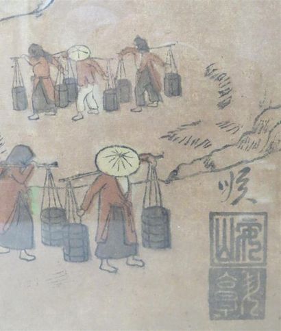 DO DUC THUAN (1905-1972)
Sur les quais du...