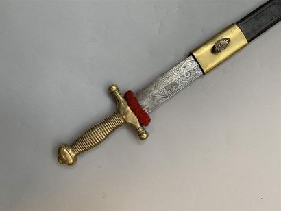 Intéressant glaive de la Garde Nationale...