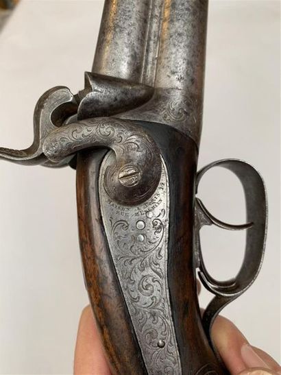 Grand pistolet fabrication civile type 1855...