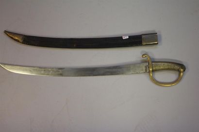 294, 355. Sabre briquet réglementaire Français...