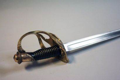 Sabre de cavalerie modèle 1896 d'officier,...