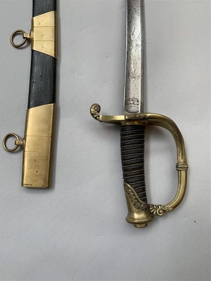 Sabre modèle 1821 d'officier d'infanterie....