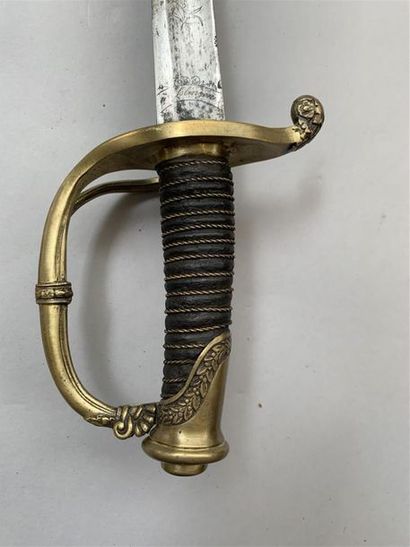 Sabre modèle 1821 d'officier d'infanterie....
