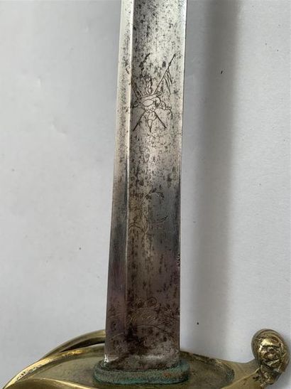 Sabre modèle 1821 d'officier d'infanterie....