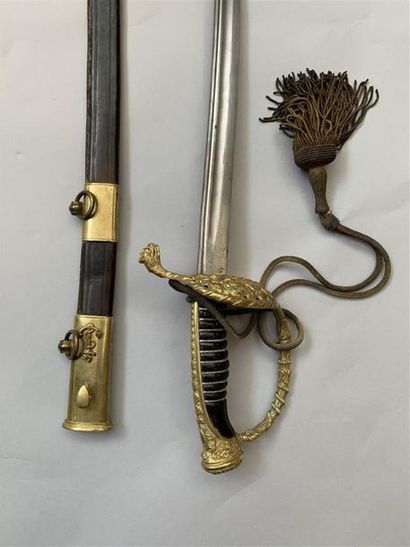 Sabre d'officier de marine française modèle...