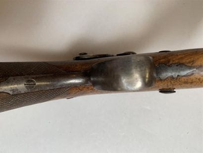 Pistolet à percussion à système Delvigne...