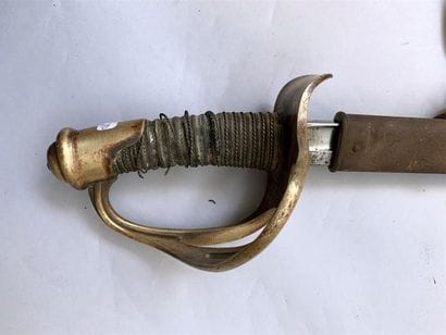 Sabre troupe de cavalerie légère modèle 1882....