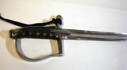Sabre de cavalerie italienne fin XIXème....