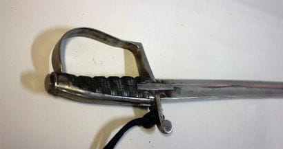 Sabre de cavalerie italienne fin XIXème....