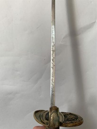 Sabre 1845 d'adjudant fabrication d'armes...