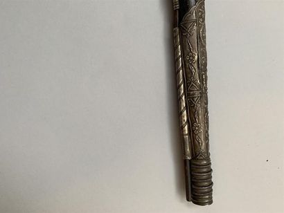 Grand pistolet à silex pour l'Orient, canon...