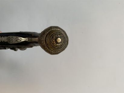 Grand pistolet à silex pour l'Orient, canon...
