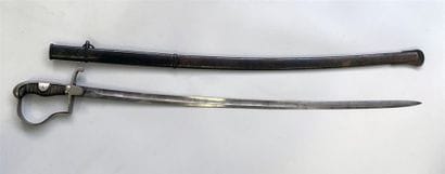 Sabre de cavalerie allemand monture maillechort,...