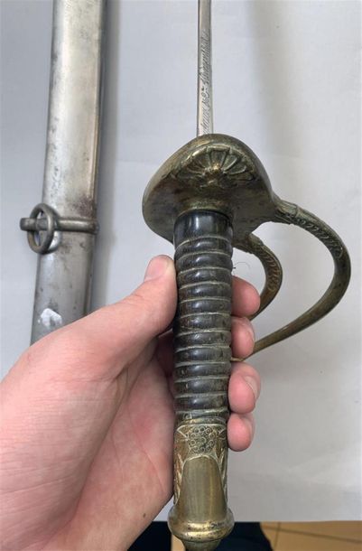 Sabre modèle 1822 d'Officier. Fabrication...