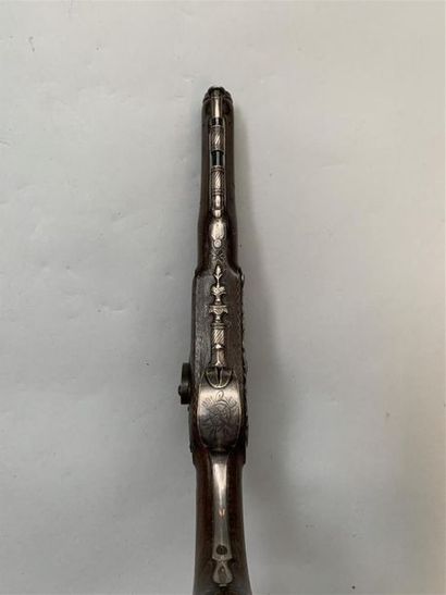 Pistolet issu d'un à silex modifié d'origine...