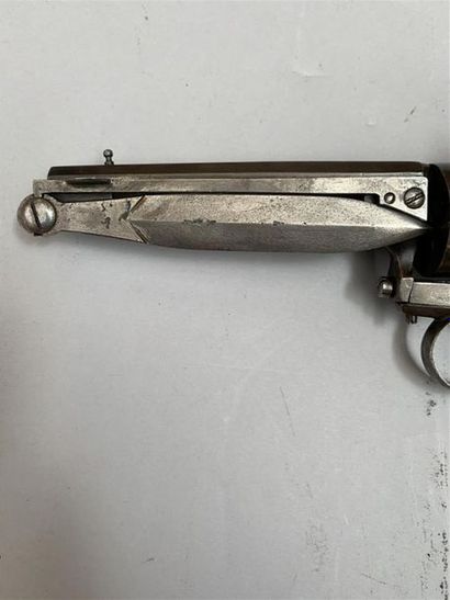 Revolver système Lefaucheux calibre 9mm à...