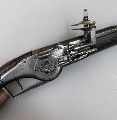 Grand pistolet à rouet tardif 1630/1650 de...