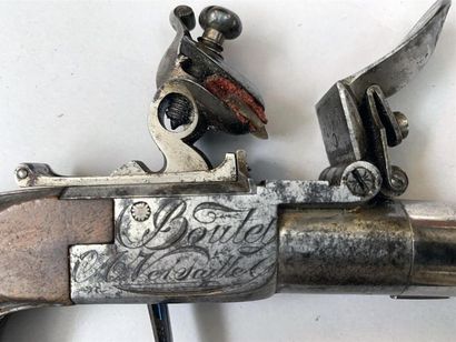 Somptueux mais sobre pistolet de gousset...