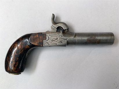 Pistolet de poche à percussion à coffre,...