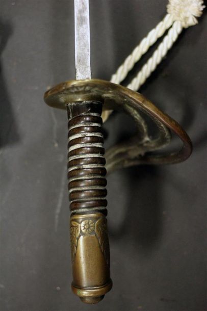 Sabre 1822 de facture civile pour officier,...