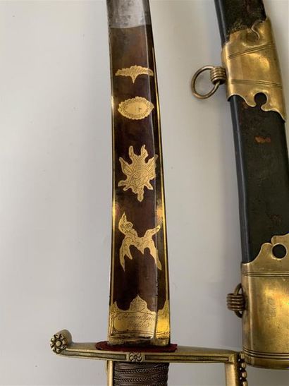 Joli sabre atypique période Révolution /...