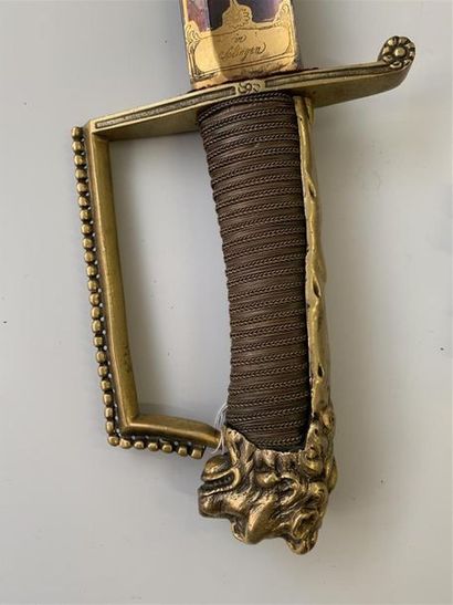 Joli sabre atypique période Révolution /...