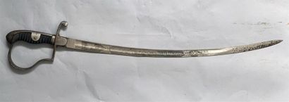 Sabre d'Officier d'artillerie allemand, garde...